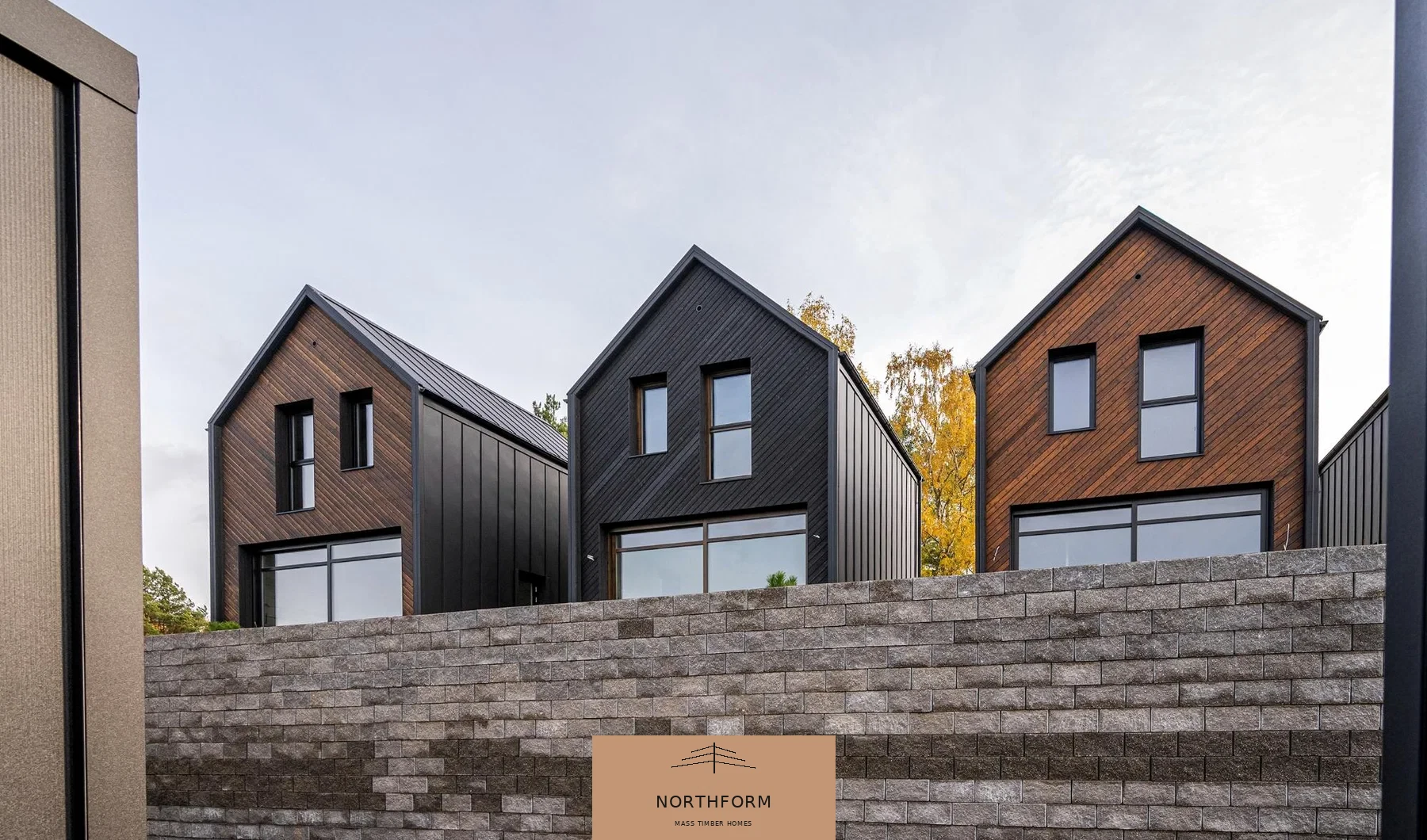 Northform completed timber home