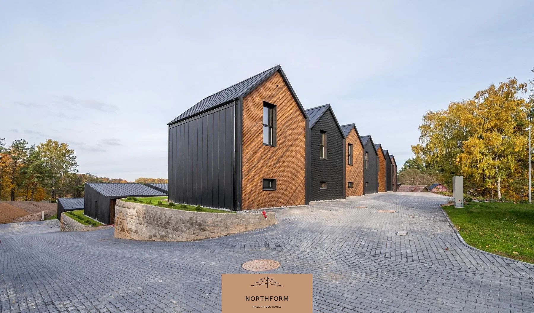 Northform completed timber home