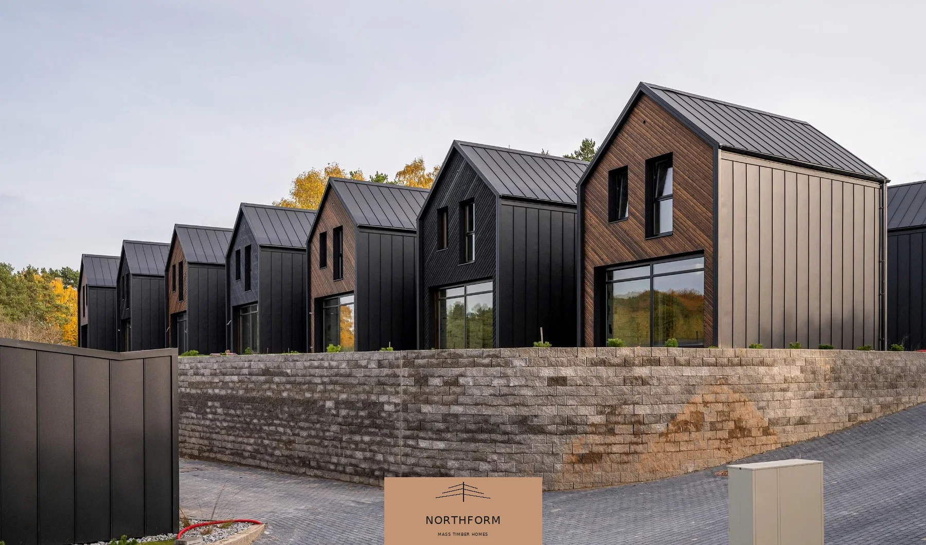 Northform completed timber home