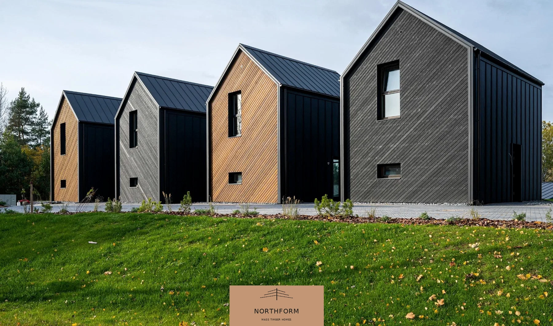 Northform completed timber home