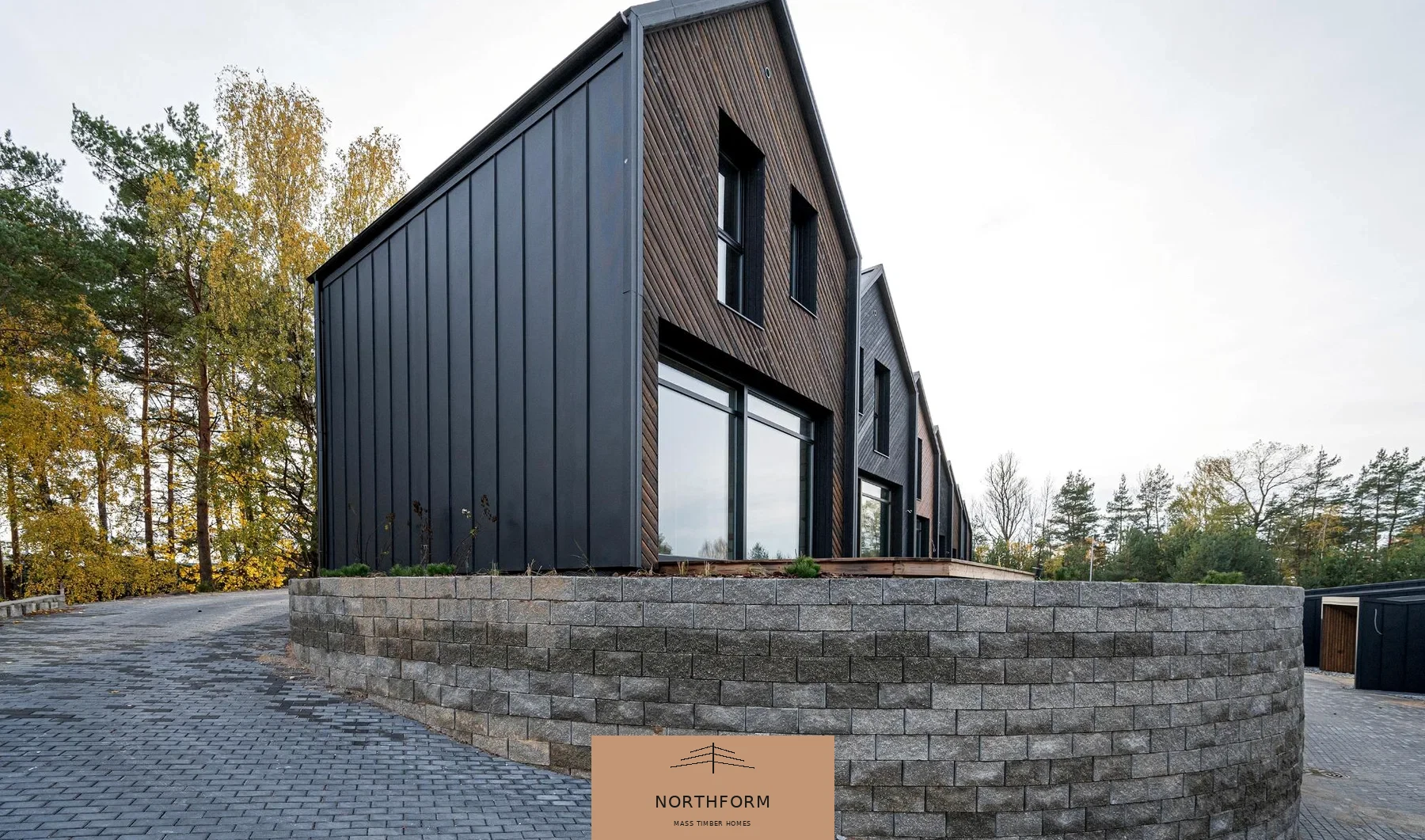 Northform completed timber home