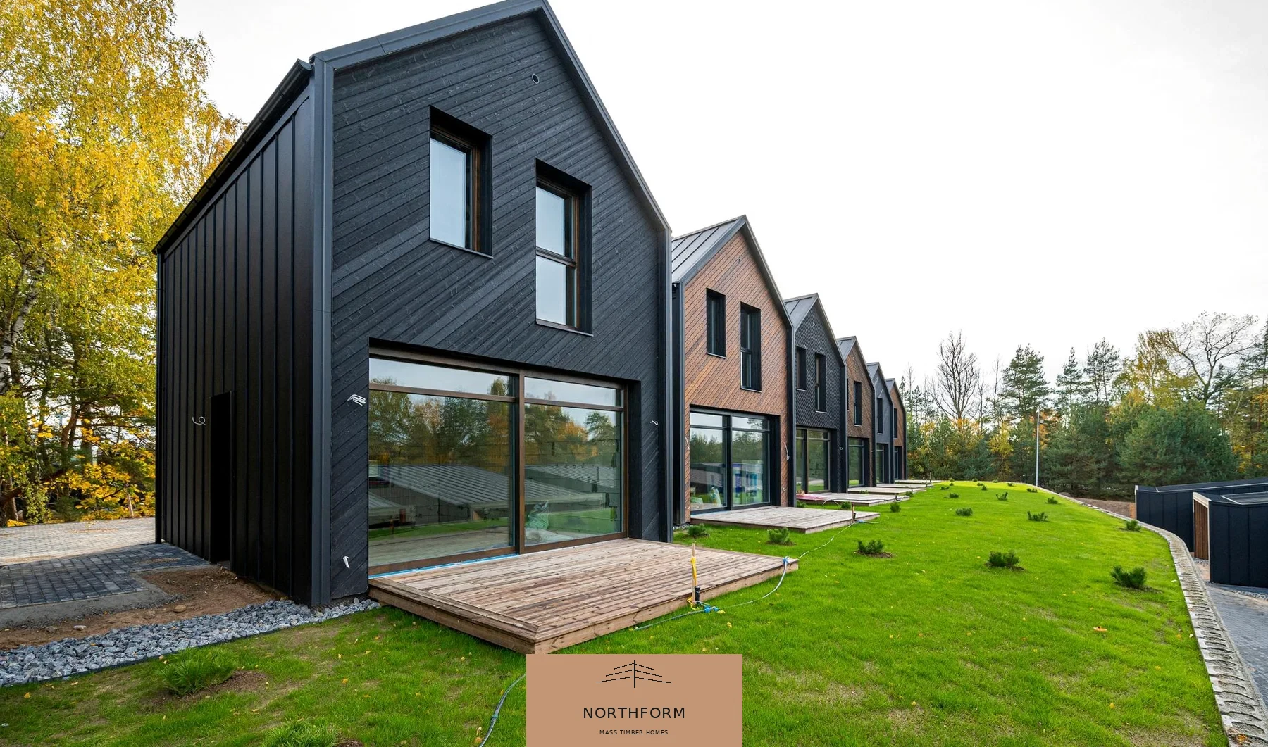 Northform completed timber home