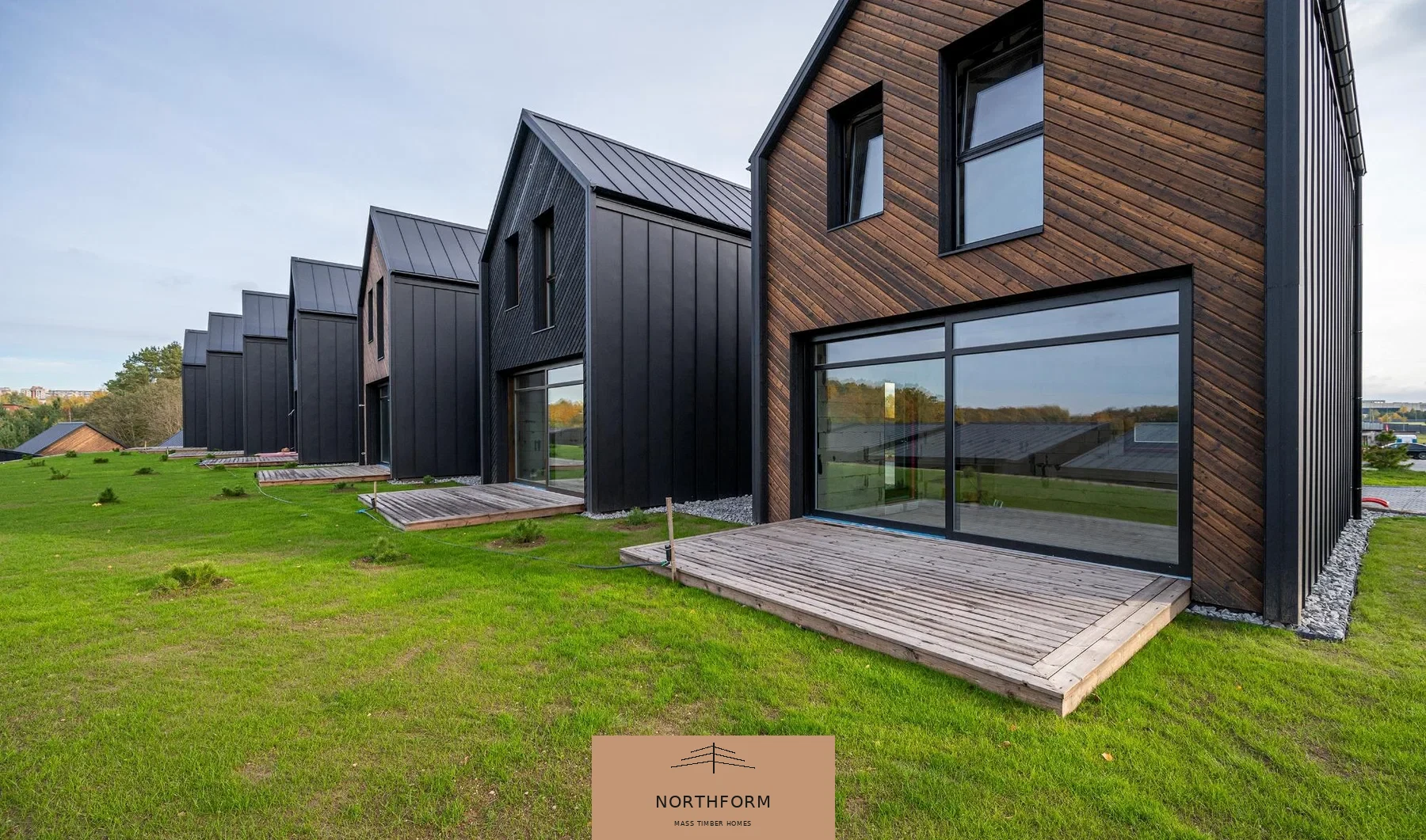 Northform completed timber home
