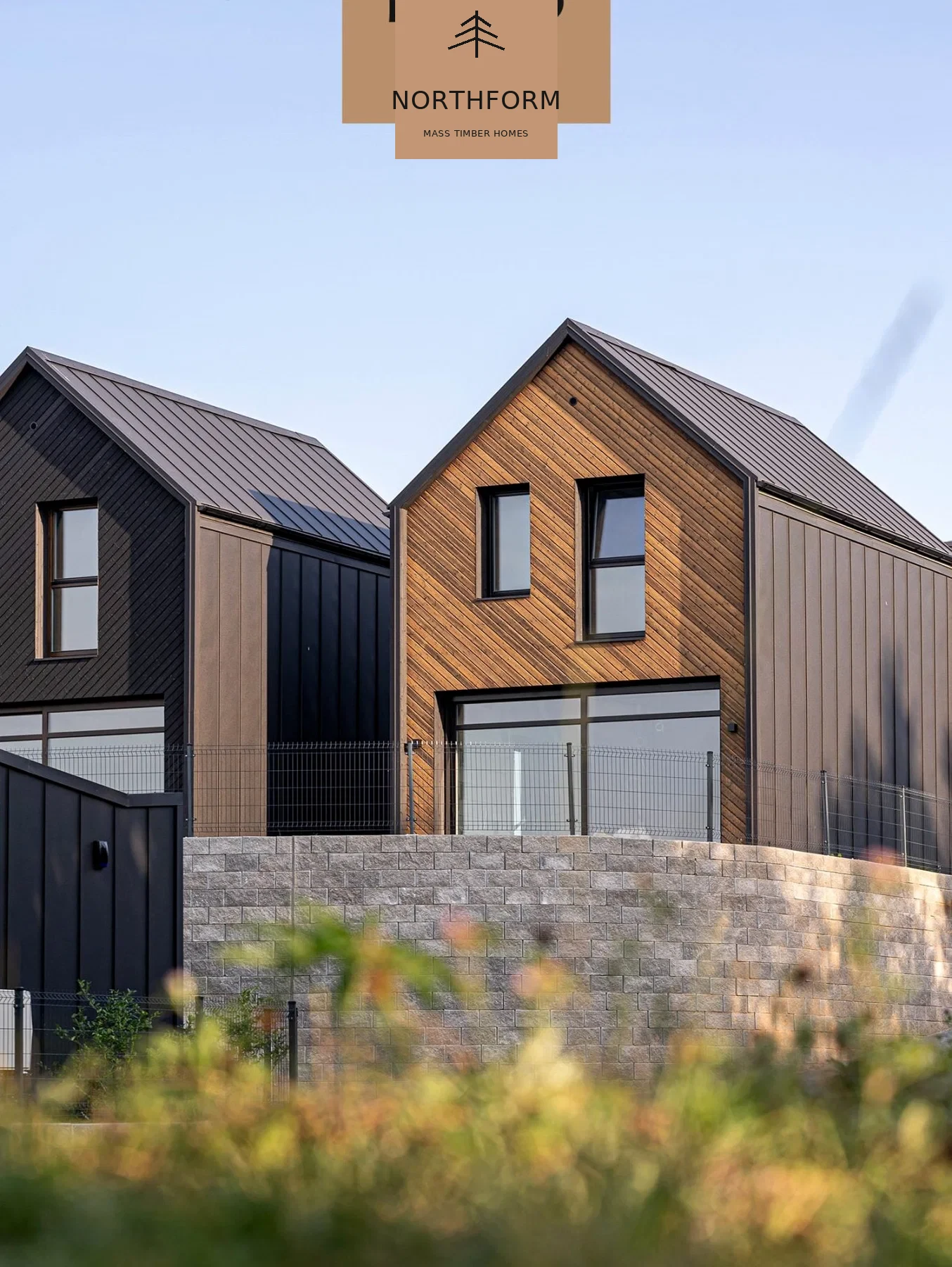 Northform completed timber home