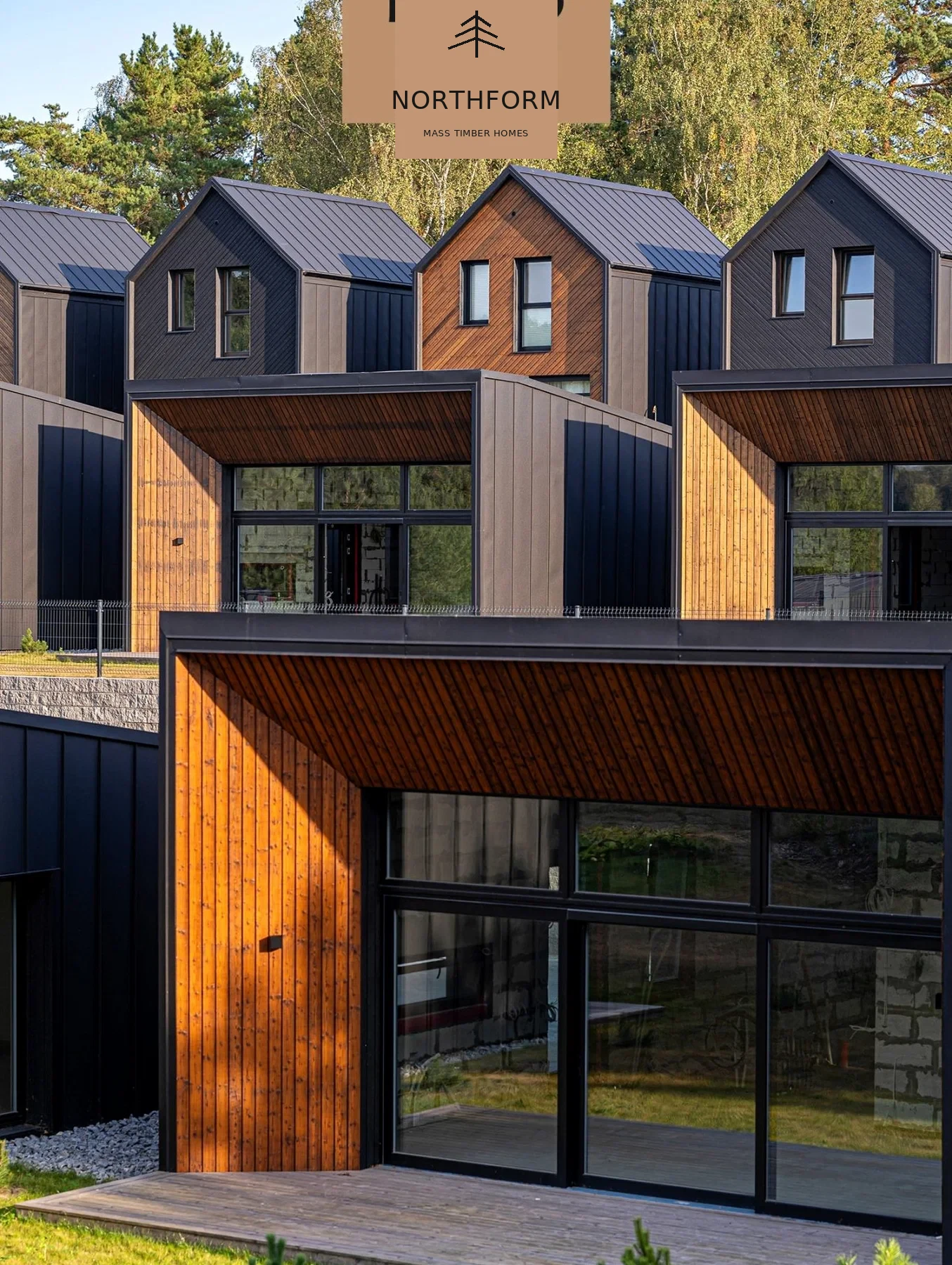 Northform completed timber home