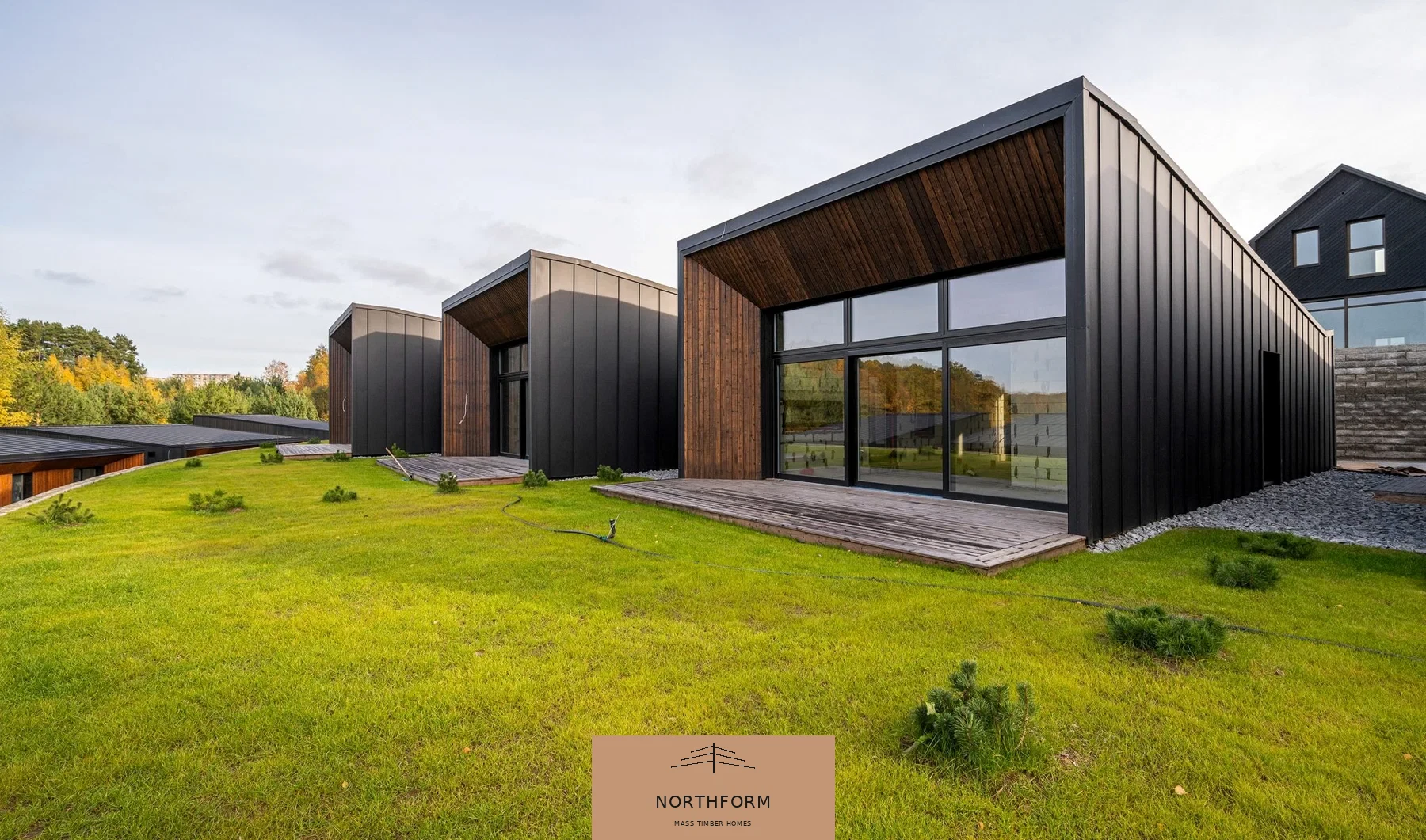 Northform completed timber home
