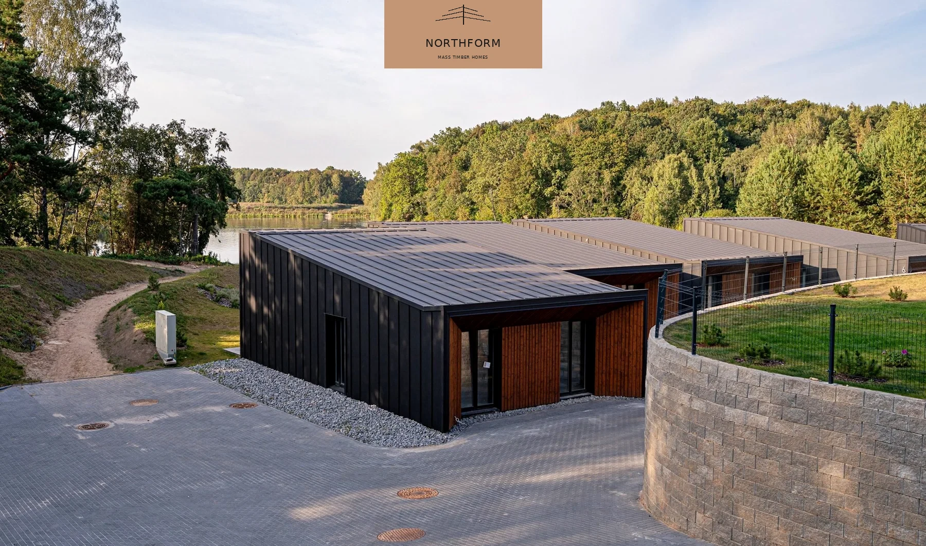 Northform completed timber home