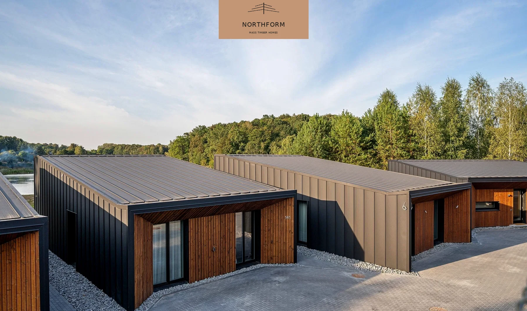 Northform completed timber home