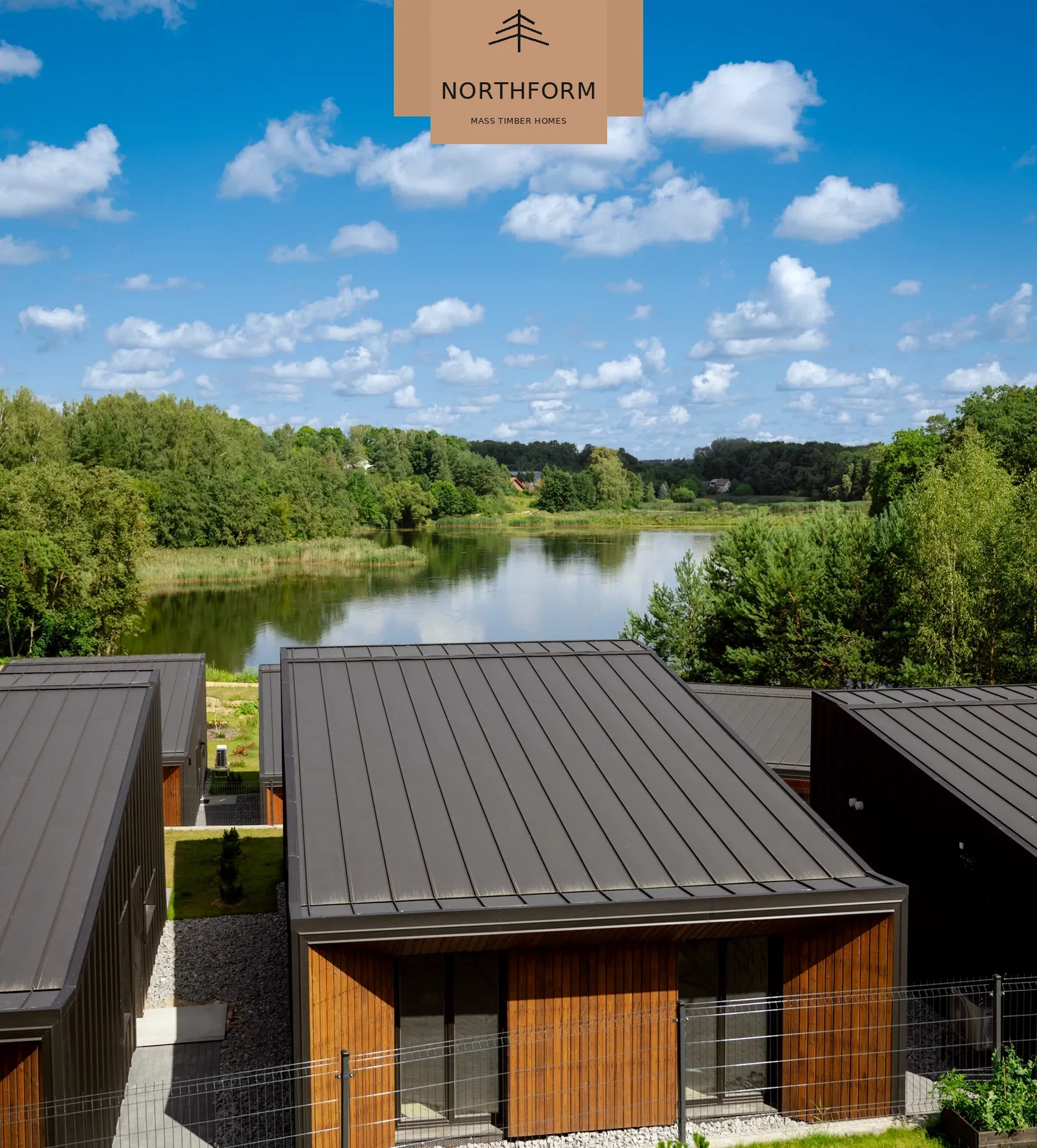 Northform completed timber home