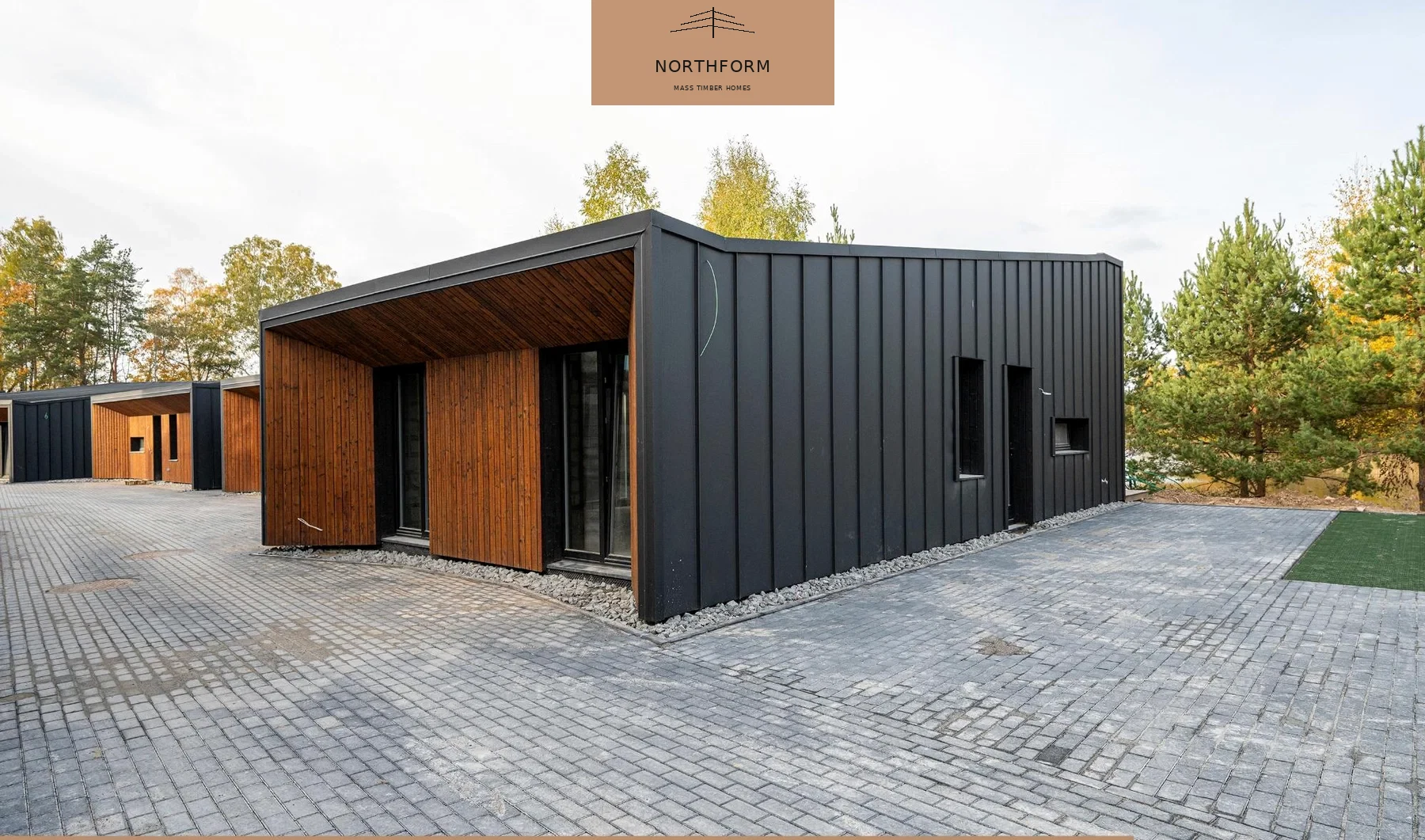 Northform completed timber home