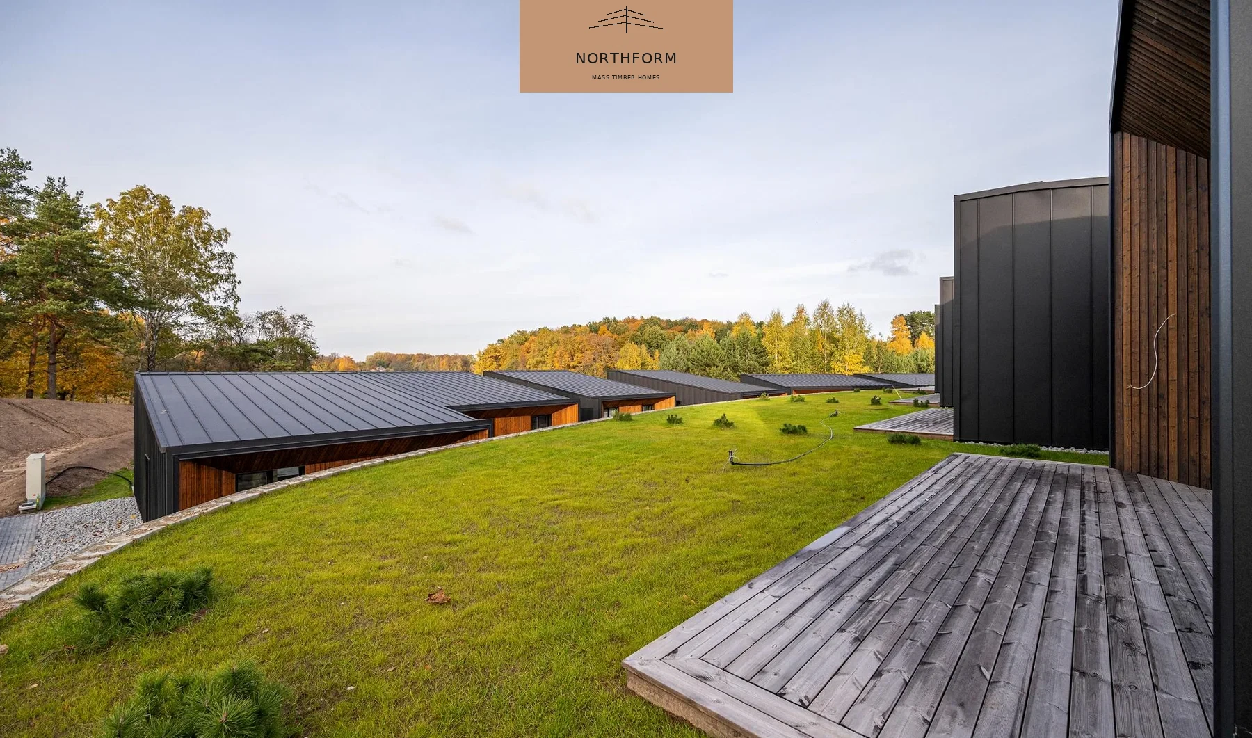 Northform completed timber home