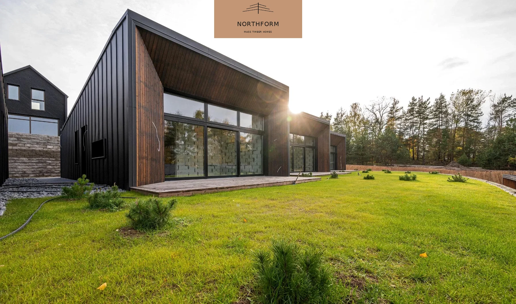 Northform completed timber home