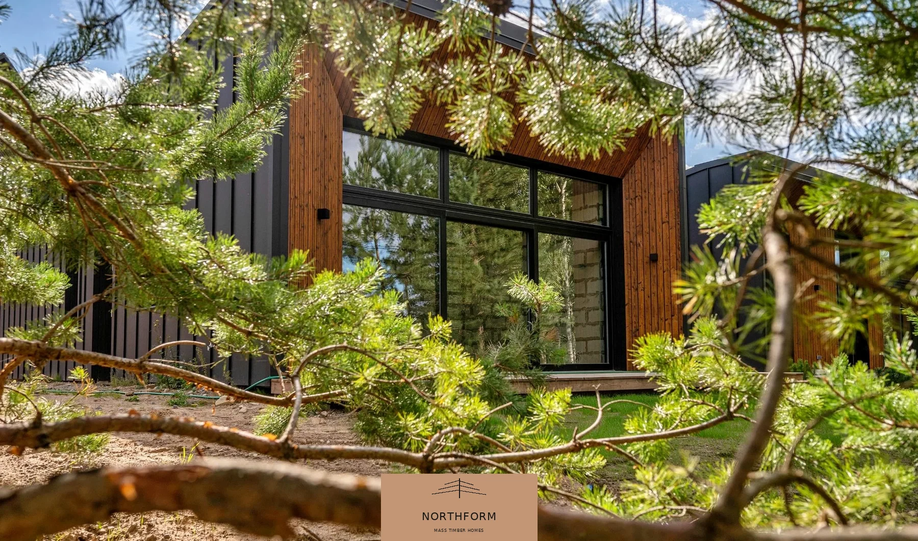 Northform completed timber home