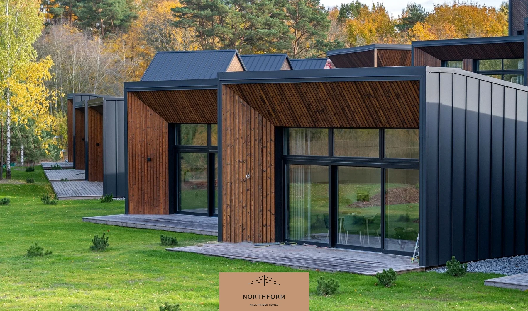 Northform completed timber home