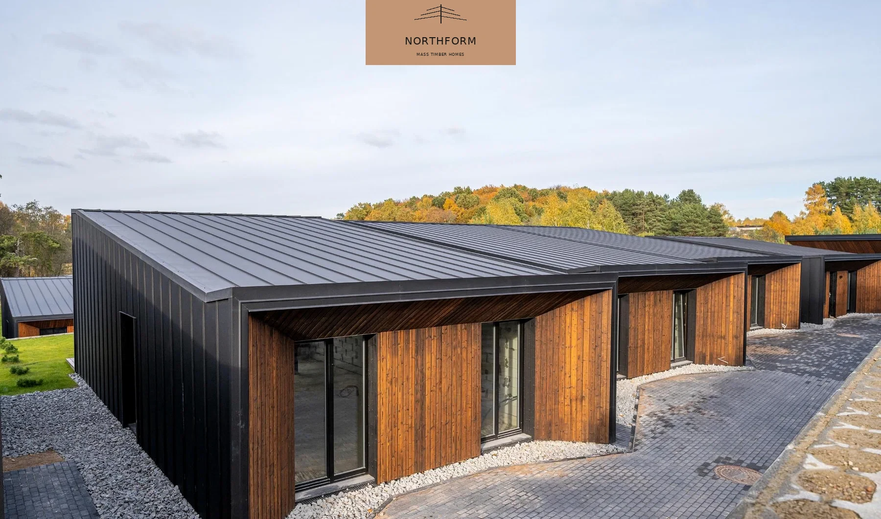 Northform completed timber home