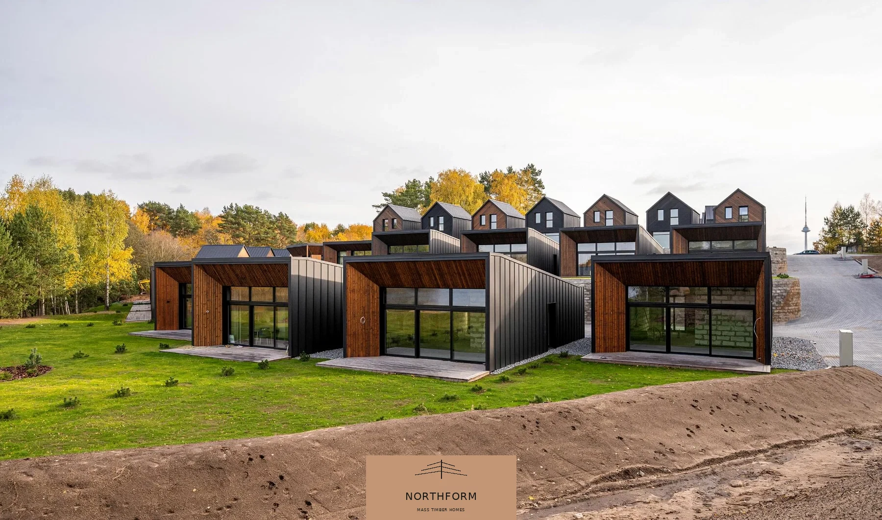 Northform completed timber home