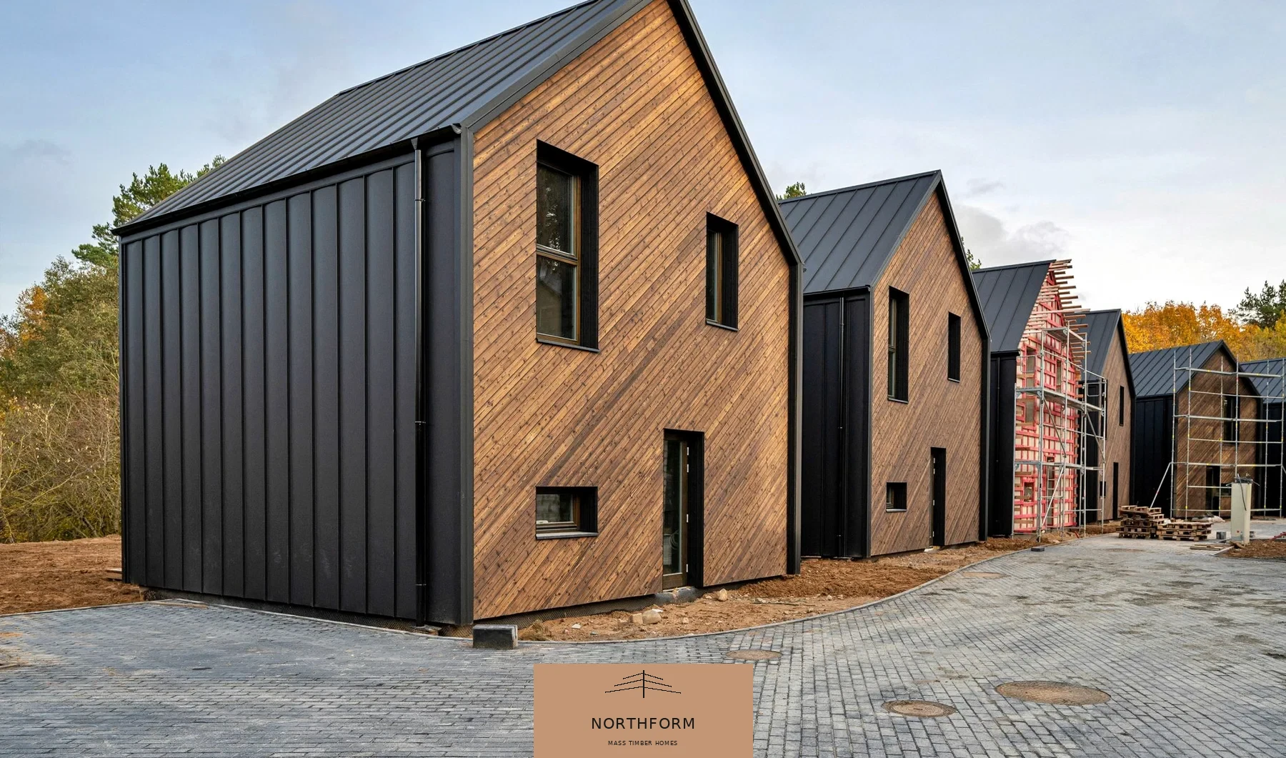 Northform completed timber home