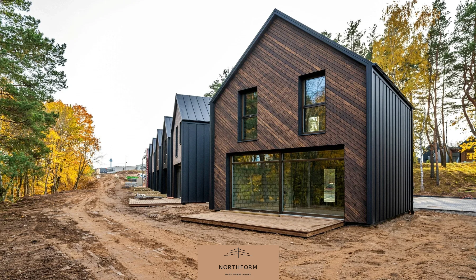 Northform completed timber home