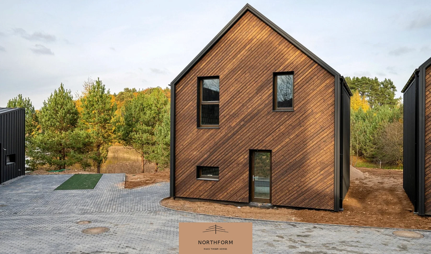 Northform completed timber home